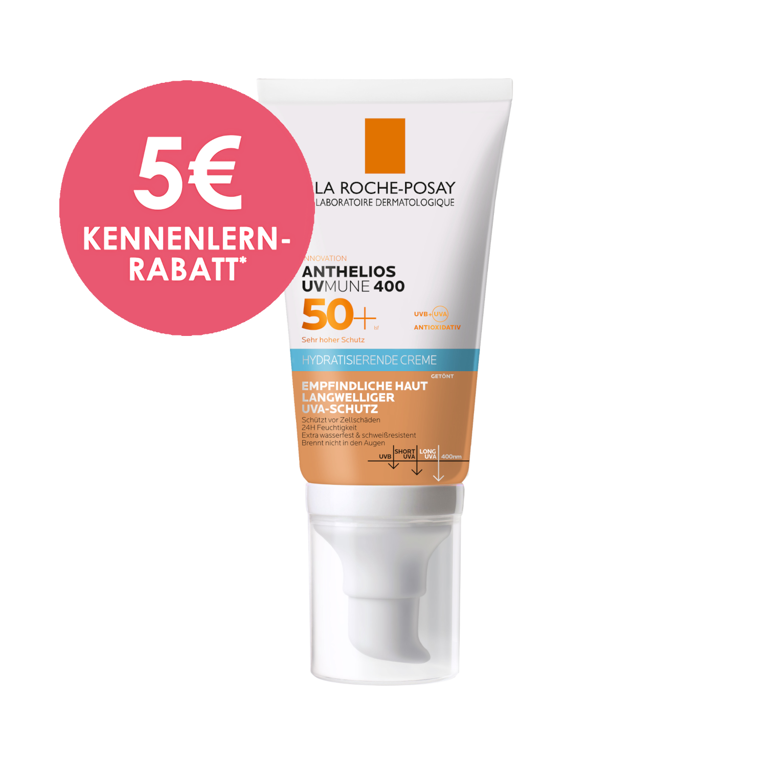 Kennlernrabatt3337875797689AntheliosHydratisierendeCremeUVMuneLSF50TT50ml