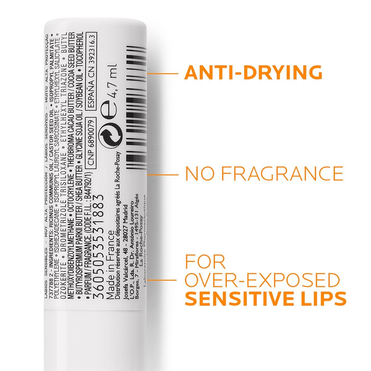 La Roche Posay ProductPage Sun Anthelios XL Lips Stick Spf50 Sensitive