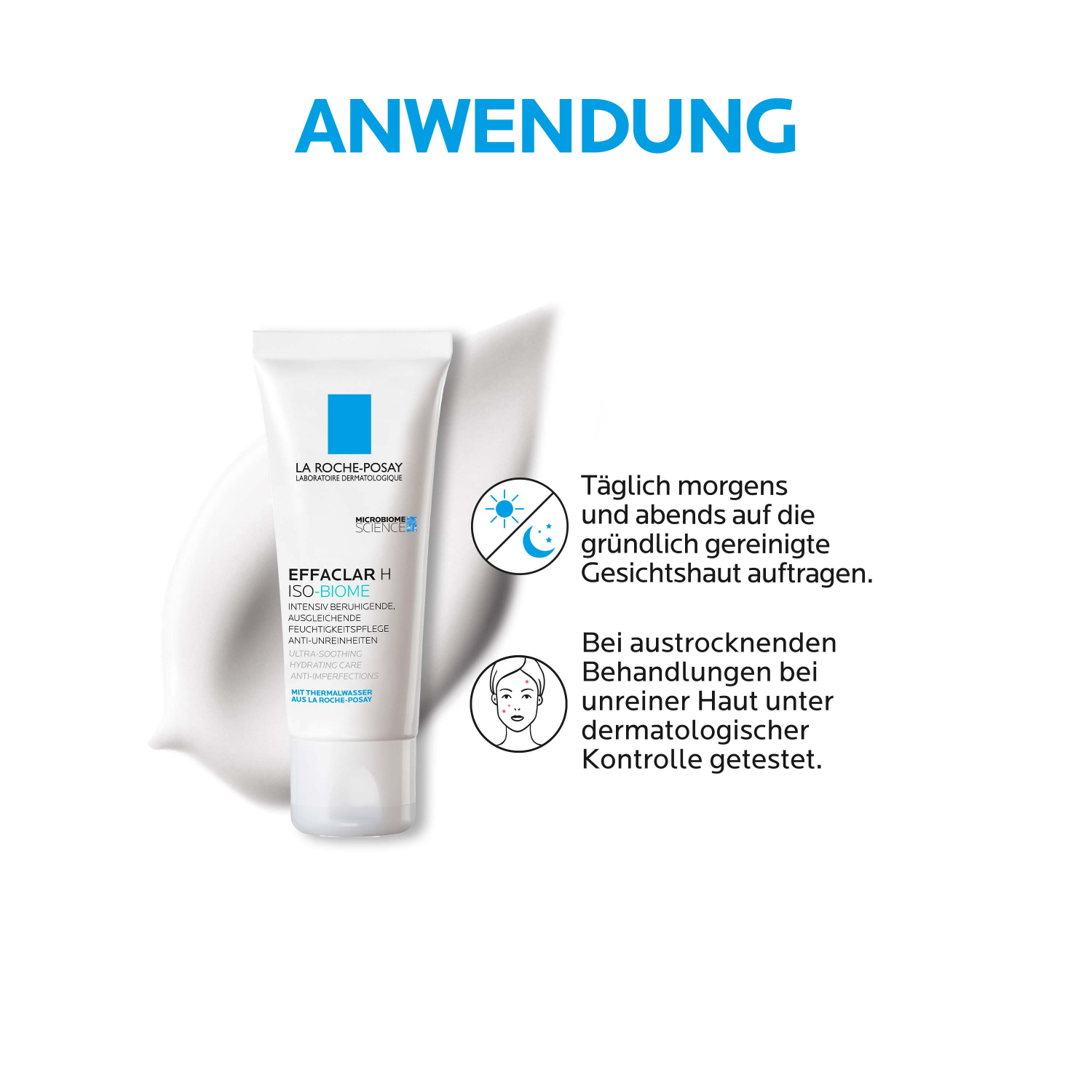  La Roche Posay 17862148 Effaclar H Iso-Biome Gesichtspflege  Anti-Pickelpflege Tutorial