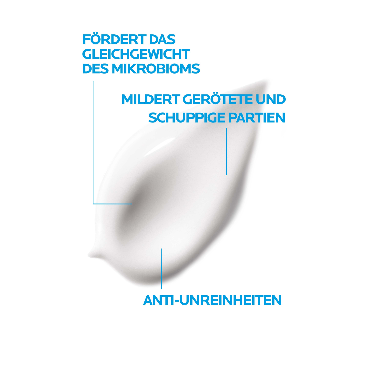 La Roche Posay 17862148 Effaclar H Iso-Biome Gesichtspflege Anti-Pickelpflege Texture