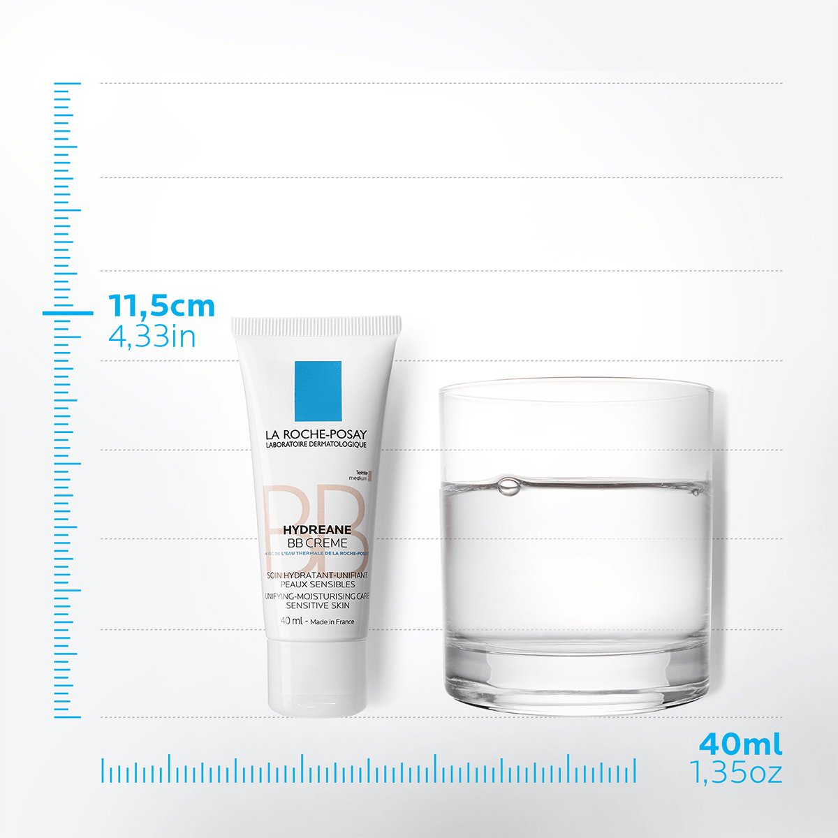 La Roche Posay ProductPage Hydreane BB Cream Medium 40ml 3337872413667