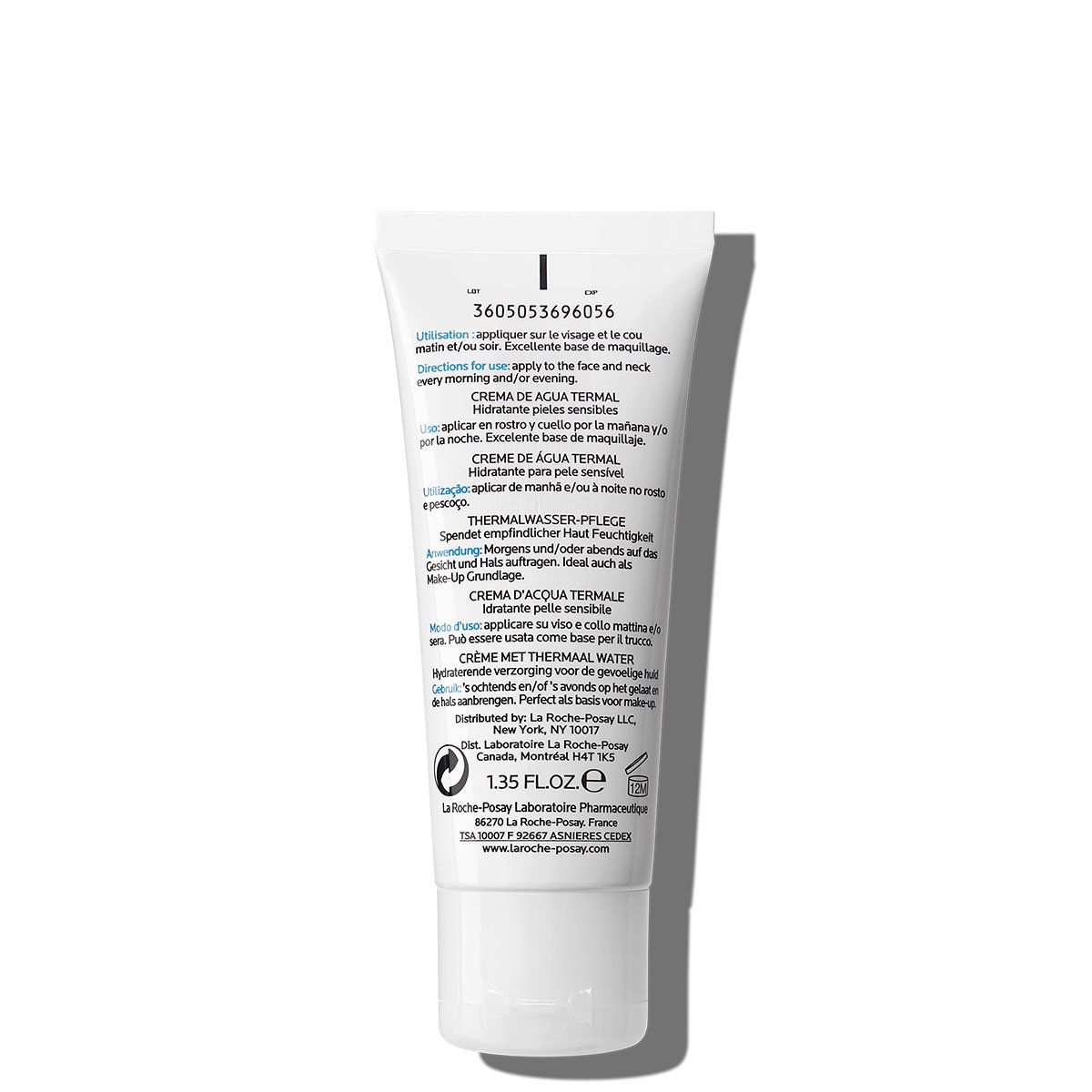 La Roche Posay ProductPage Hydreane Extra Rich 40ml 3337872413346 Back