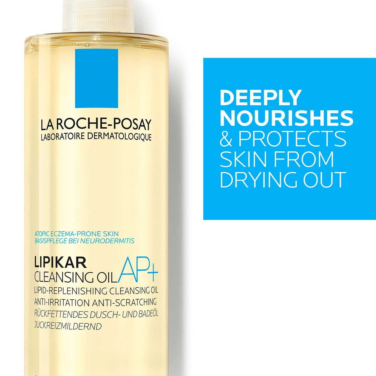 La Roche Posay Body Cleanser Lipikar Cleansing Oil AP 400ml 3337875656