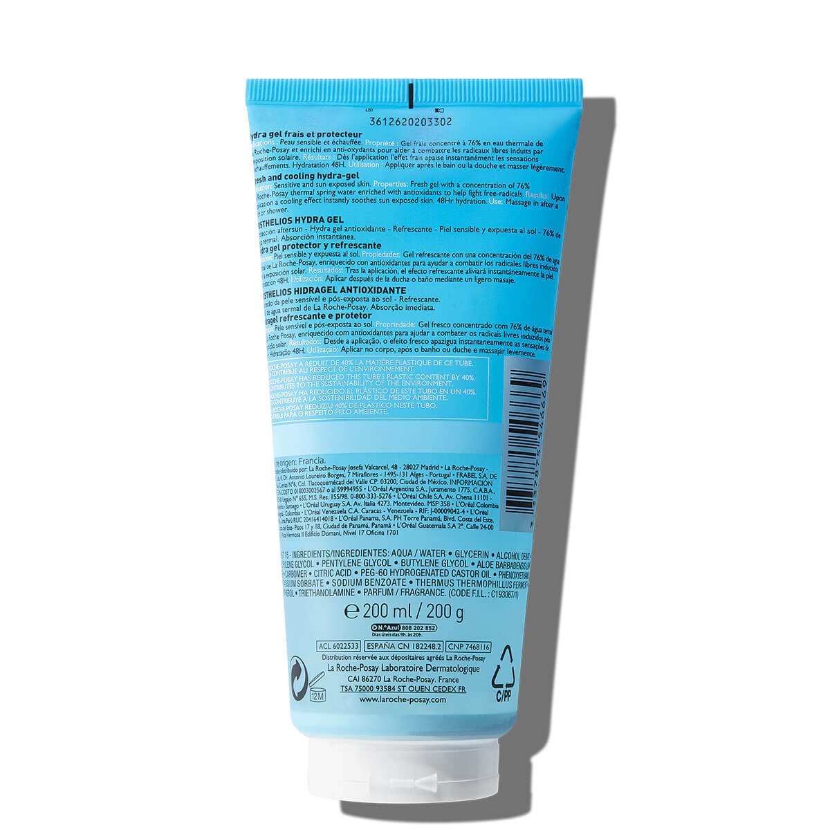 La Roche Posay ProductPage After Sun Posthelios Hydragel 200ml 3337875