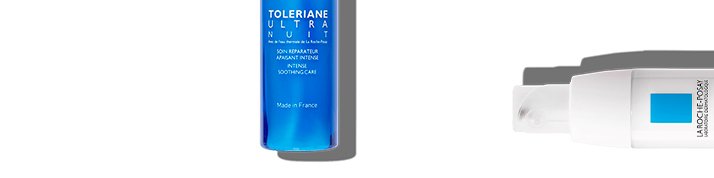 La Roche Posay sensitive skin toleriane range page top