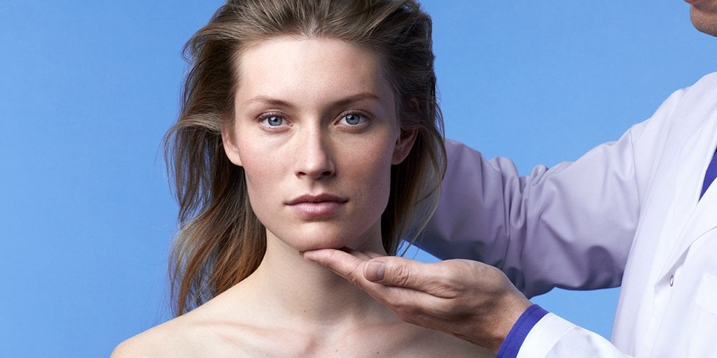LP56796 lrp retail brand statement woman with doctor hands visual 3