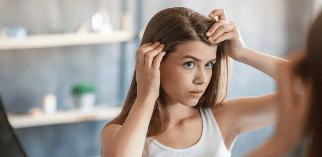 Hyperkeratose auf der Kopfhaut