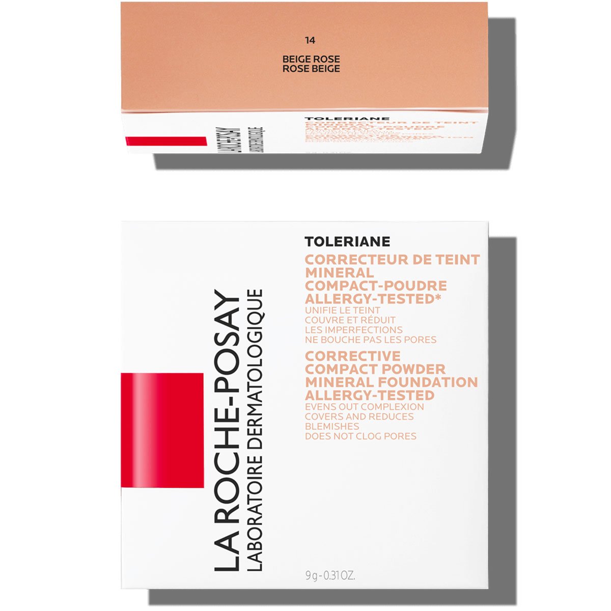 La Roche Posay Sensitive Toleriane Make up COMPACT POWDER 14RoseBeige 