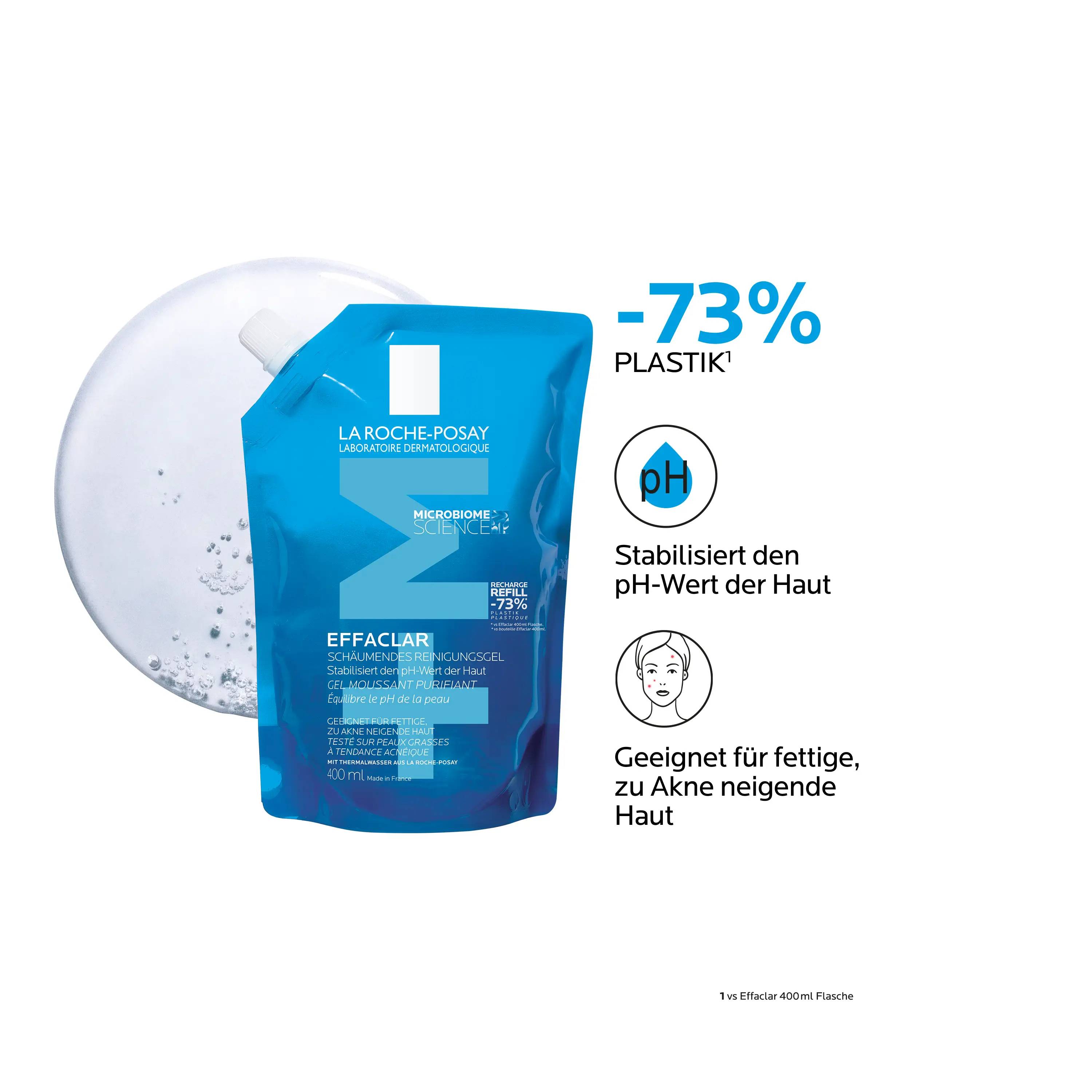 EFFACLAR-Schumendes-Reinigungsgel-Nachfllpack-Benefits