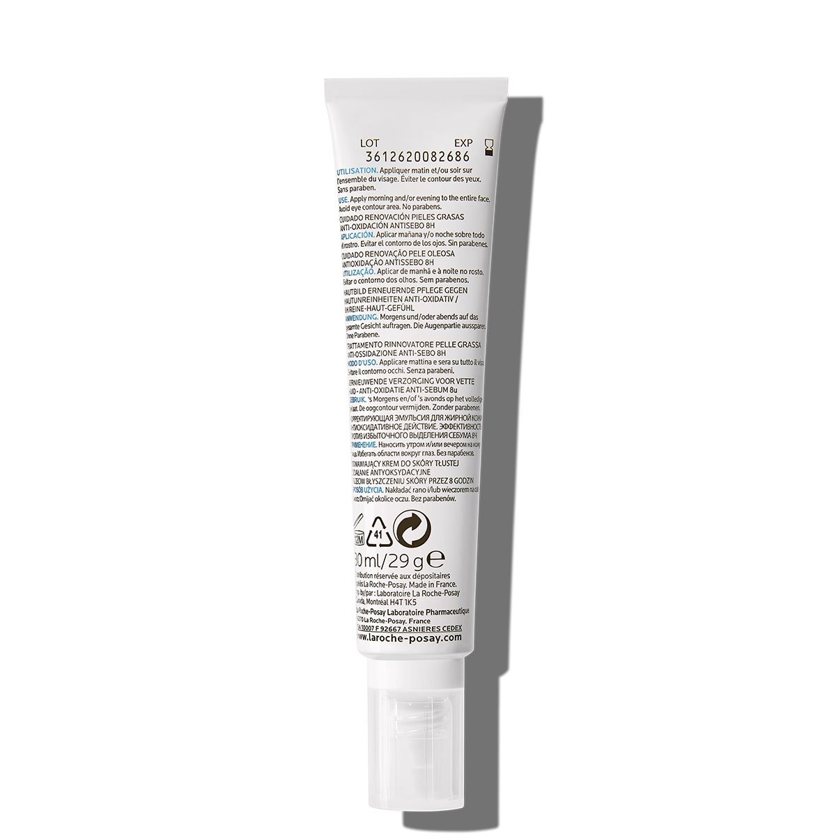 Dos du produit Effaclar K plus