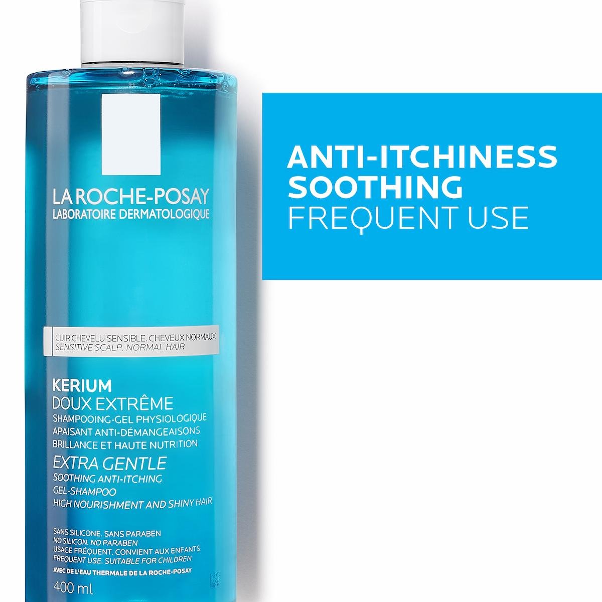 La Roche Posay ProductPage Kerium Extra Gentle Cream Shampoo