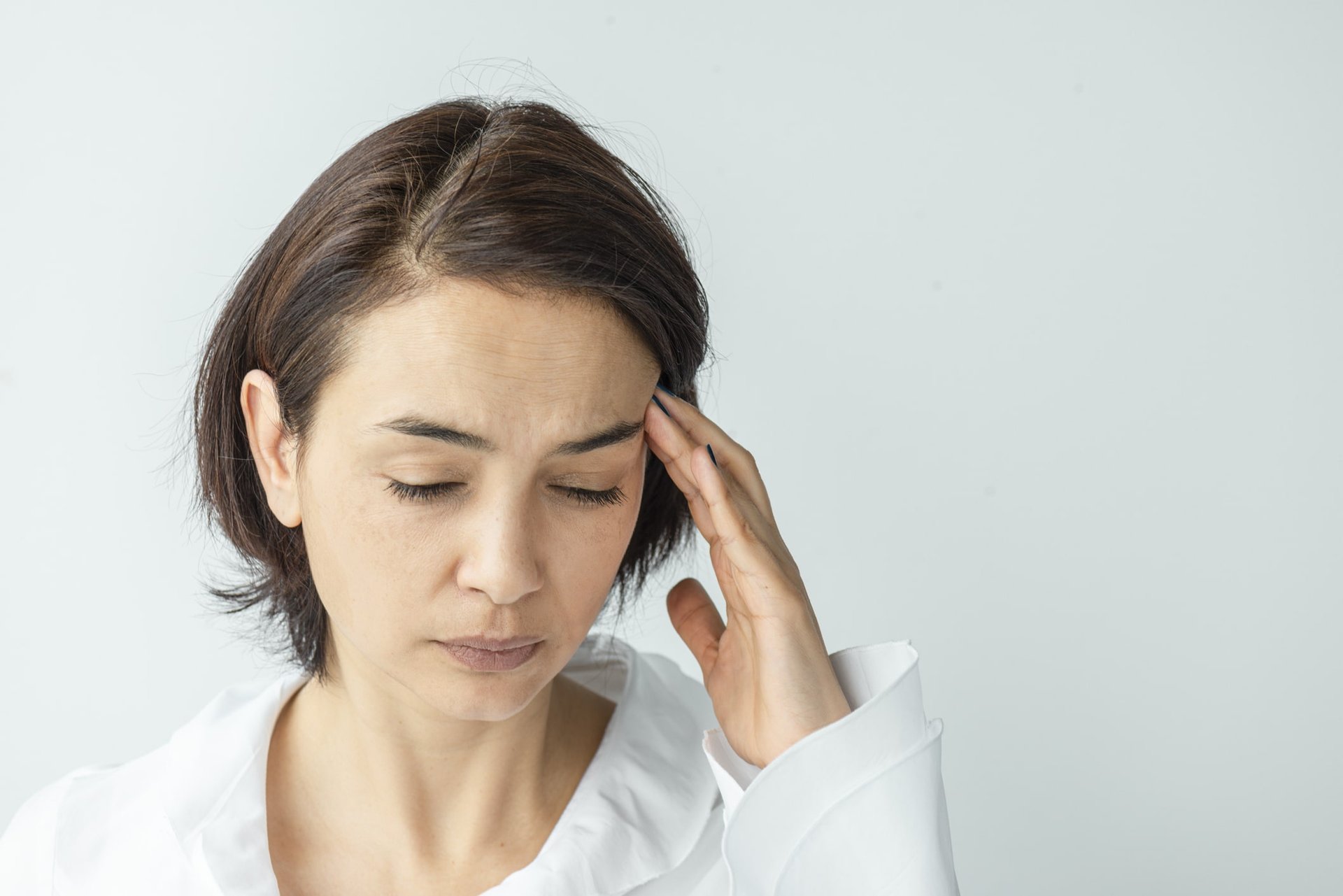 Eine mögliche Ursache von Rosazea: Stress